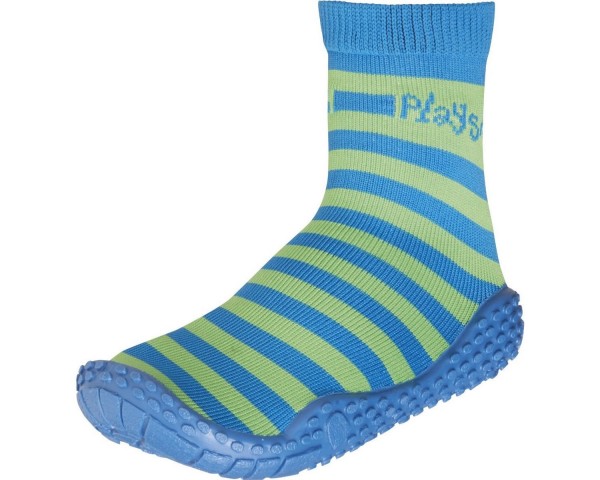 Playshoes ~ Aqua Socke ~ Streifen blau grün