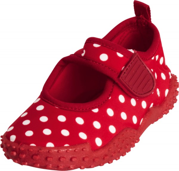 Playshoes ~ Aqua Schuh ~ rot mit Punkten