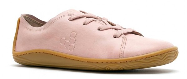 Vivobarefoot |k ~ Leder Sneaker Addis ~ Misty Rose