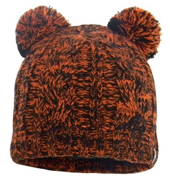 DexShell Kids ~ Winter Mütze mit Membrane ~ PomPom Beanie ~ Rot