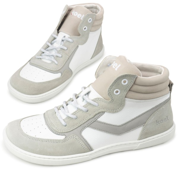 Koel bare |mid ~ Florita MidCut Sneaker ~ White