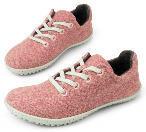 Koel flex |mid ~ Ian Merino Sneaker Wollfleece ~ Blossom