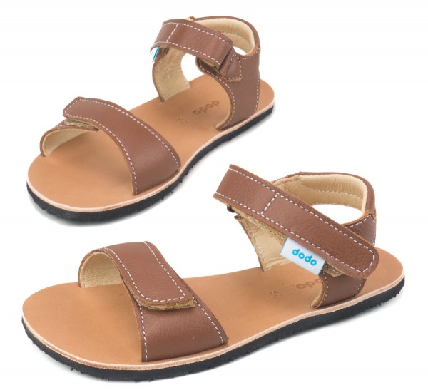 Dodo Shoes ~ Luna Sandale ~ Camel Brown