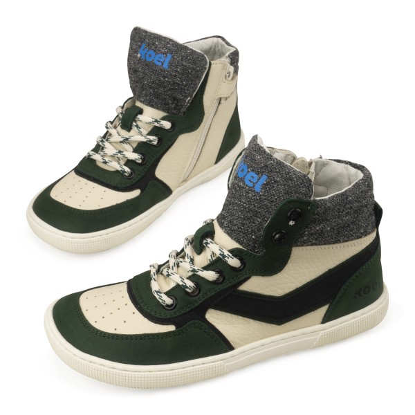 Koel bare ~ Danish MidCut Sneaker ~ Green